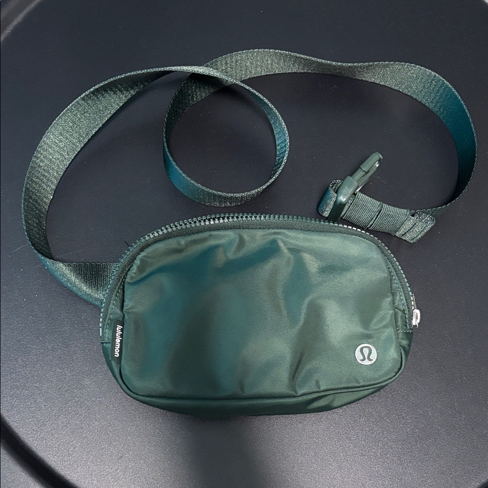 lululemon athletica Dark Green Crossbody Belt Bag